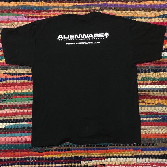 👽 Alienware Computers Brand Promo T Shirt 👽 - Picture 3 of 4
